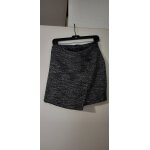Jupe en tweed noir