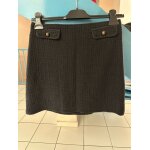 Jupe tweed noir taille 36 camaieu en trs bon tat