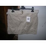 Jupe u collection courte coton 42 beige
