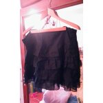 Jupe  volants noirs 44 xxl kiabi woman.