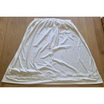 Jupon en dentelle - taille 50 - blanche - porte