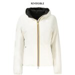 K - way veste femme en nylon blanc reversible taille l