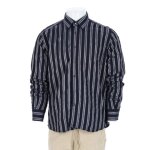 Karl lagerfeld chemise classique homme taille xl � rayures noir #qwe4208