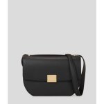 Karl lagerfeld - sac bandouli�re de taille moyenne k / forever, femme, noir, taille: one size