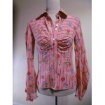 Kenzo superbe chemise imprim� d un motif de roses t 36 plut�t juste