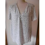 Kiabi blouse fluide imprim� t l 42