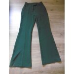 Kiabi pantalon flare vert fonc� t 36
