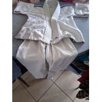 Kimono de judo  adidas  blanc  t - 4 - 5 ans  garon