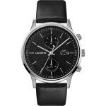 Lacoste montre noir multi - cadrans hommes madrid 2011064