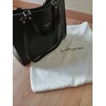 Lancaster sac cabas grand format 41x32x15 (lxhxp) noir cuir de vachette