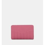 Lancel - portefeuille rectangulaire rodeo en cuir - rose