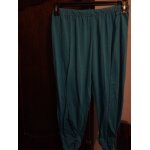 Legging court bleu clair