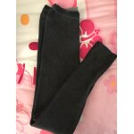 Legging fille tissu cotel gris okadi 14 ans