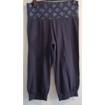 Legging large et court bleu marine