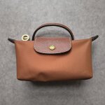 Longchamp pochette le pliage original couleur cognac