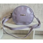 Longchamp sac rond lavande bandouli�re made in france vintage
