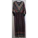 Tr�s longue robe fleurie shein curve