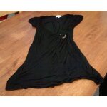 Longue tunique noire etam taille 42 - 44 effet cache coeur . .