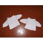 Lot de 2 brassires jersey coton blanc vertbaudet