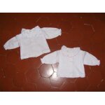 Lot de 2 brassires jersey coton blanc vertbaudet