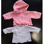 Lot de 2 gilets bb fille taille 1 mois