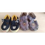 Lot de 2 paires de chaussure b�b� taille 18 tex et oui - oui