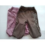 Lot de 2 pantalons bb fille taille 12 mois