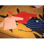 Lot 2 t - shirts 1 gilet - garon - 12 mois
