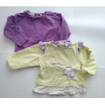 Lot de 2 t - shirts manches longues bb fille taille 12 mois