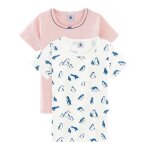 Lot de 2 t - shirts (petit bateau)