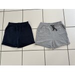 Lot de 2 short gris et bleu marine fille taille 14 ans name it