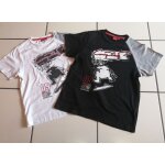Lot de 2 tee - shirt blanc et noir complices garon taille 10 ans en trs bon tat