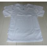 Lot de 2 tee - shirts blancs unis 10 ans 138 cm Lot de 2 tee - shirts blancs unis 10 ans 138 cm