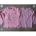 Lot: 2 tee shirt rose mlongues - tout compte fait - t 2 ans Lot: 2 tee shirt rose mlongues - tout compte fait - t 2 ans