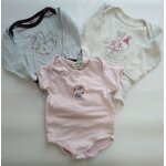 Lot de 3 bodies bébé fille taille 12 mois Lot de 3 bodies bébé fille taille 12 mois