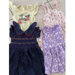 Lot de 3 robes et 1 combishort taille 4 ans