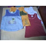 Lot de 4 t - shirt petit bateau absorba 2 ans sans manches