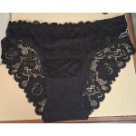 Lot de 5 culottes noires en dentelle