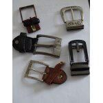 Lot de 5 jolies boucles de ceintures (diesel, armani, etc. . . )
