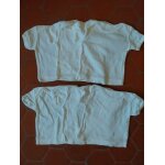 Lot de 6 maillots de corps jersey coton blanc vertbaudet