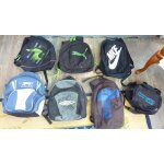 Lot de 7 sacs  dos , ou cartables de grande marque : puma, nike, airness, kipsta, umbro