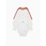 Lot de cinq bodys plan�tes (zara)