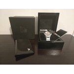 Lot montre marc ecko porte - cartes cuir noir