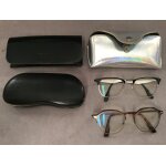 Lot paires de lunettes de lecture ray - ban efoma + tuis zara rayban