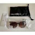 Lunettes de soleil marron karl lagerfeld