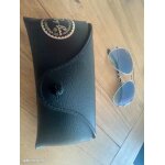 Lunettes de soleil ray - ban aviator, taille 55 014 couleur vert gris fum�e, vendu dans son �tui d?origine. ...