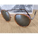 Lunettes de soleil vuarnet vl1613 edge ecaille flag argent blue polar