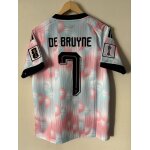 Maillot de belgique away coupe du monde 2026 ( de bruyne 7 ) taille m
