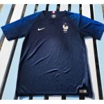 Maillot �quipe de france 2018 nike fff dri - fit bleu marine