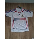 Maillot france classic vintage coupe du monde 2006 finale 09. 07. 2006 italie - france adidas